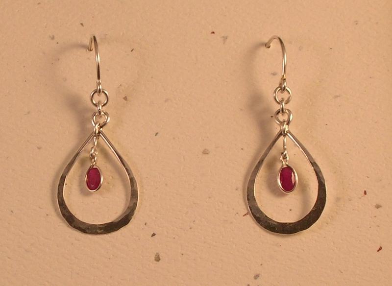 Ruby Earrings